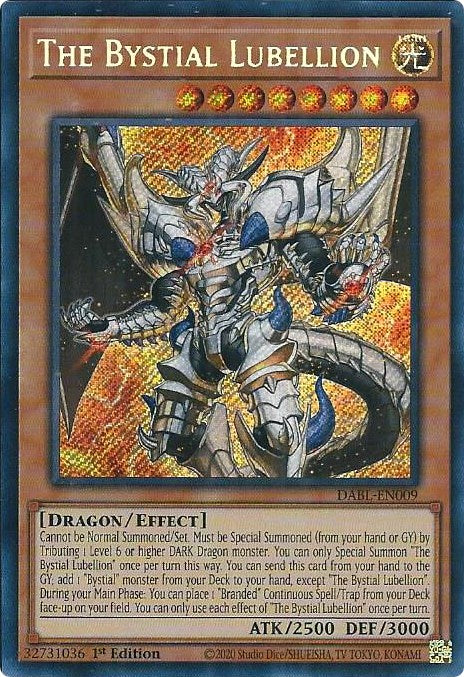 The Bystial Lubellion [DABL-EN009] Secret Rare | Fandemonia Ltd