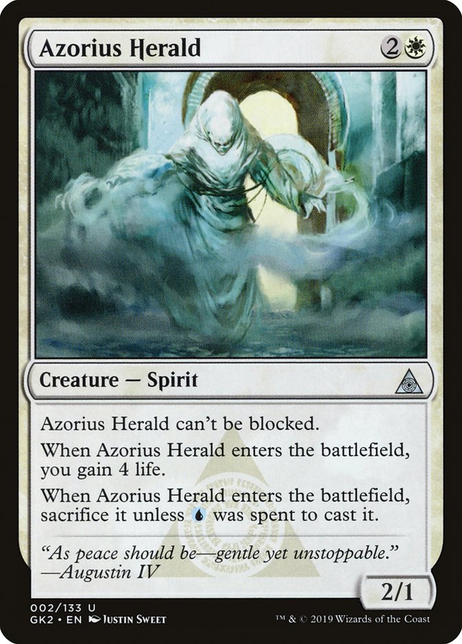 Azorius Herald [Ravnica Allegiance Guild Kit] | Fandemonia Ltd