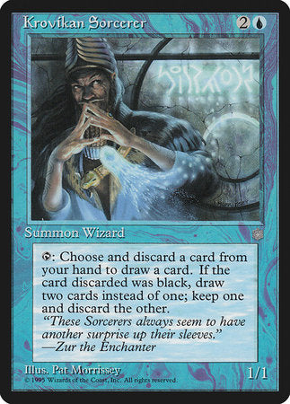 Krovikan Sorcerer [Ice Age] | Fandemonia Ltd