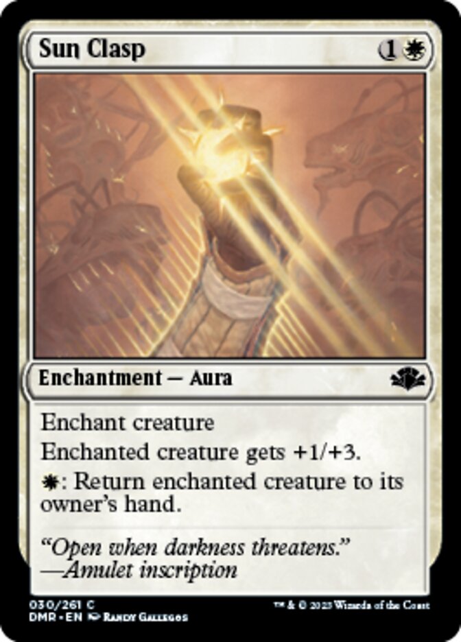 Sun Clasp [Dominaria Remastered] | Fandemonia Ltd
