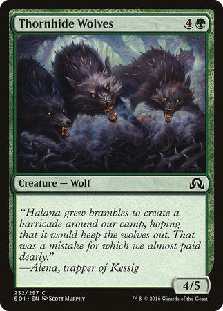 Thornhide Wolves [Shadows over Innistrad] | Fandemonia Ltd