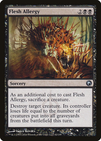 Flesh Allergy [Scars of Mirrodin] | Fandemonia Ltd