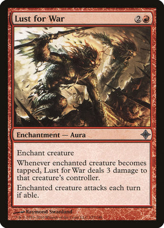 Lust for War [Rise of the Eldrazi] | Fandemonia Ltd