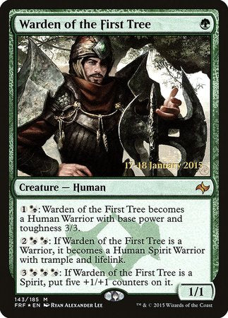 Warden of the First Tree [Fate Reforged Promos] | Fandemonia Ltd