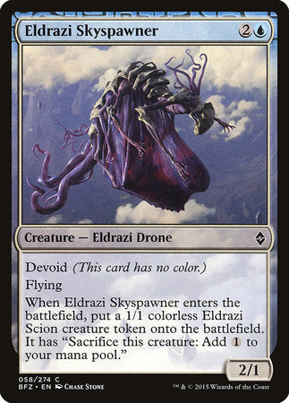 Eldrazi Skyspawner [Battle for Zendikar] | Fandemonia Ltd
