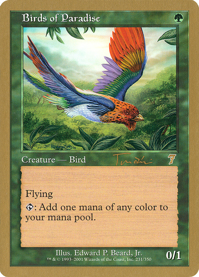 Birds of Paradise (Jan Tomcani) [World Championship Decks 2001] | Fandemonia Ltd