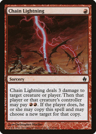 Chain Lightning [Premium Deck Series: Fire and Lightning] | Fandemonia Ltd