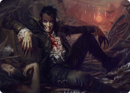 Arrogant Outlaw Art Card [Innistrad: Midnight Hunt Art Series] | Fandemonia Ltd