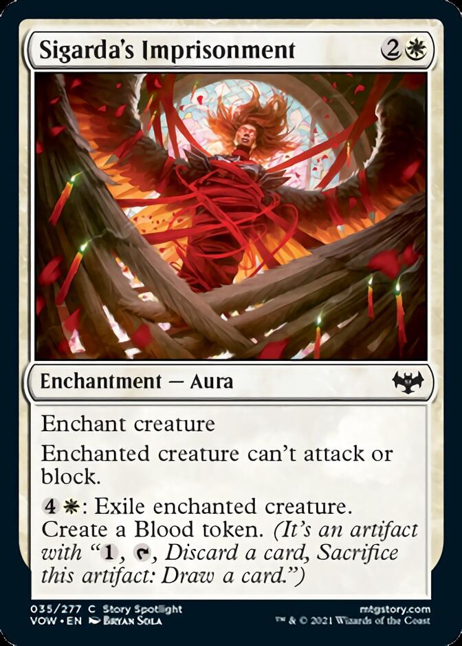 Sigarda's Imprisonment [Innistrad: Crimson Vow] | Fandemonia Ltd