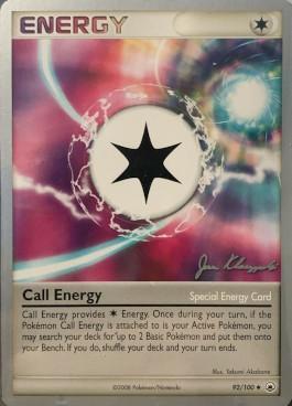 Call Energy (92/100) (Psychic Lock - Jason Klaczynski) [World Championships 2008] | Fandemonia Ltd