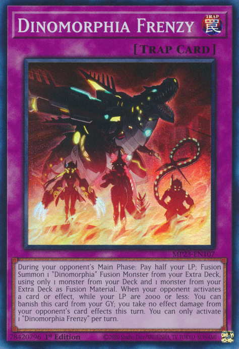Dinomorphia Frenzy [MP23-EN107] Super Rare | Fandemonia Ltd