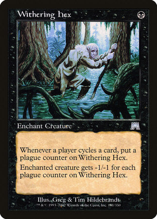 Withering Hex [Onslaught] | Fandemonia Ltd