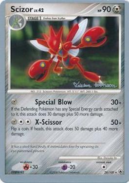 Scizor LV.42 (29/100) (Intimidation - Tristan Robinson) [World Championships 2008] | Fandemonia Ltd