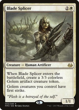 Blade Splicer [Modern Masters 2017] | Fandemonia Ltd