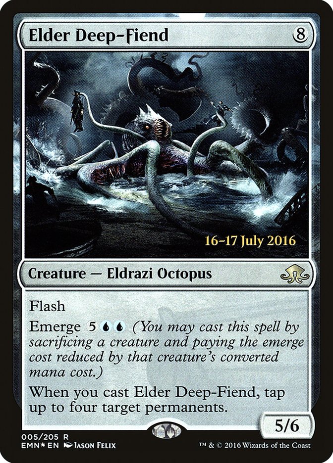 Elder Deep-Fiend  [Eldritch Moon Prerelease Promos] | Fandemonia Ltd