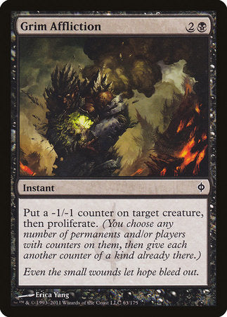 Grim Affliction [New Phyrexia] | Fandemonia Ltd