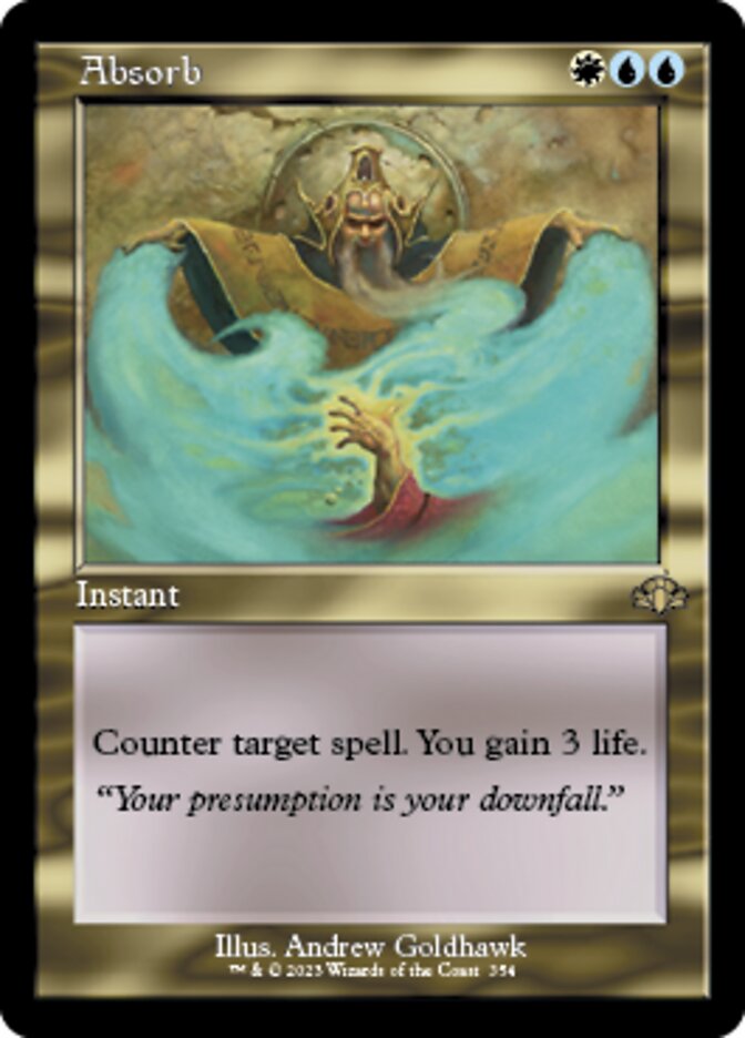 Absorb (Retro) [Dominaria Remastered] | Fandemonia Ltd