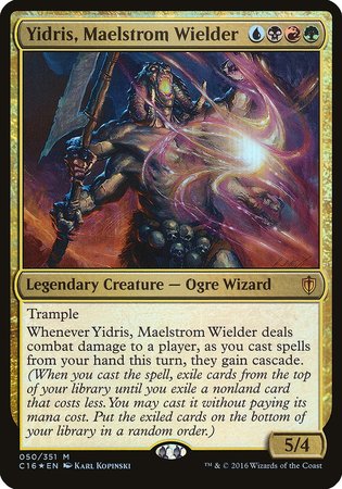 Yidris, Maelstrom Wielder (Commander 2016) [Commander 2016 Oversized] | Fandemonia Ltd