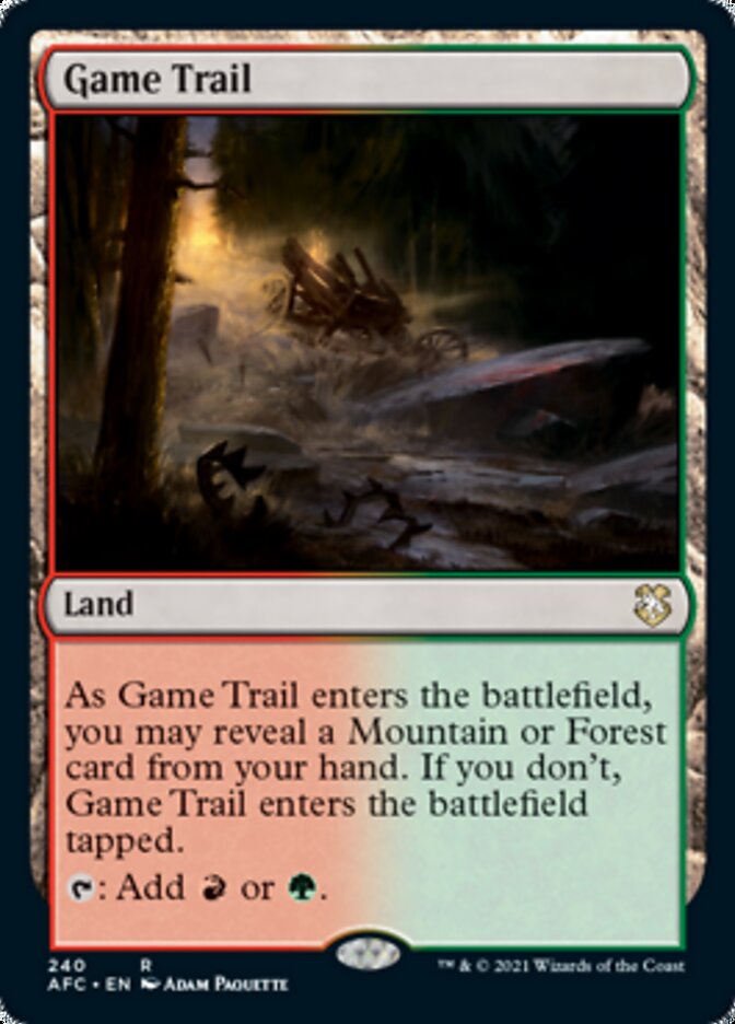 Game Trail [Dungeons & Dragons: Adventures in the Forgotten Realms Commander] | Fandemonia Ltd