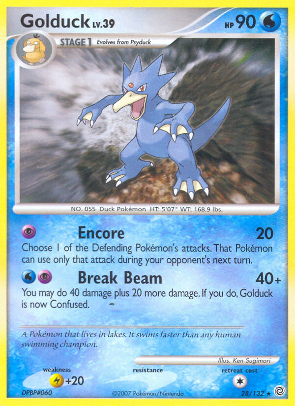 Golduck (28/132) [Diamond & Pearl: Secret Wonders] | Fandemonia Ltd