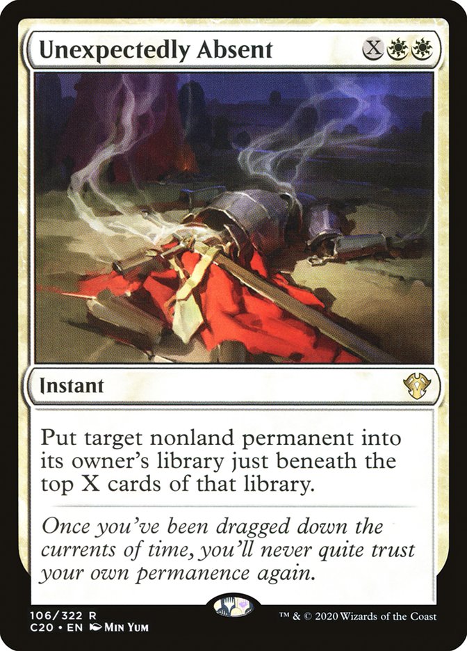 Unexpectedly Absent [Commander 2020] | Fandemonia Ltd