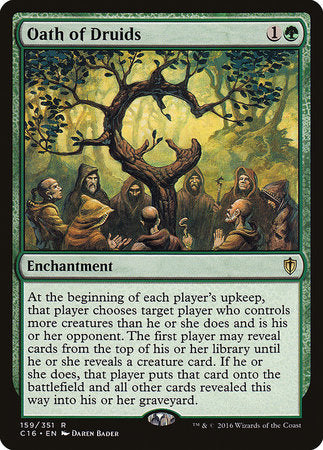 Oath of Druids [Commander 2016] | Fandemonia Ltd