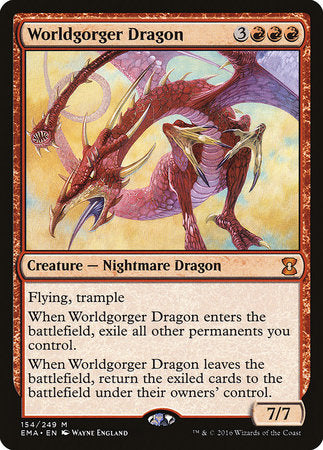 Worldgorger Dragon [Eternal Masters] | Fandemonia Ltd