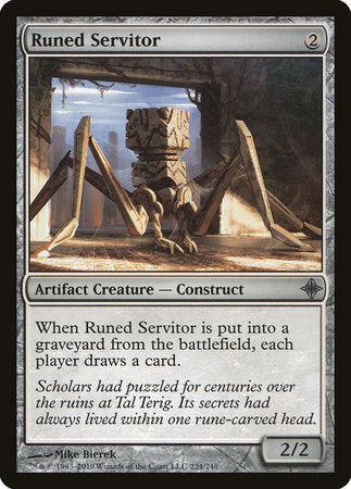 Runed Servitor [Rise of the Eldrazi] | Fandemonia Ltd
