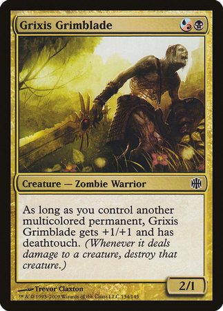 Grixis Grimblade [Alara Reborn] | Fandemonia Ltd