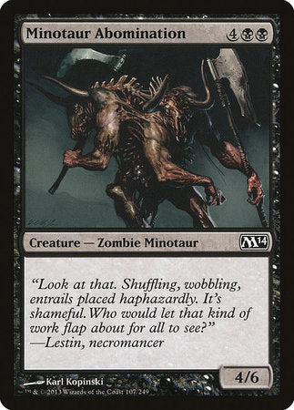 Minotaur Abomination [Magic 2014] | Fandemonia Ltd