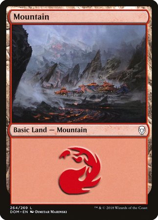 Mountain (264) [Dominaria] | Fandemonia Ltd