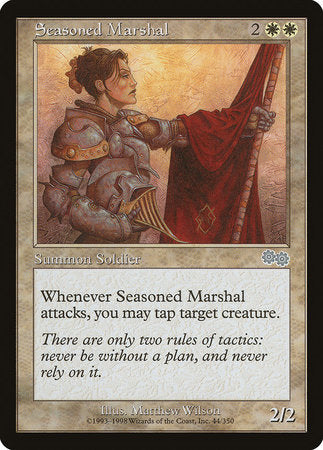Seasoned Marshal [Urza's Saga] | Fandemonia Ltd