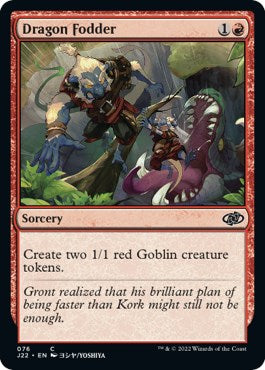 Dragon Fodder (76) [Jumpstart 2022] | Fandemonia Ltd