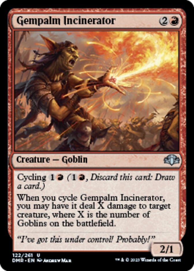 Gempalm Incinerator [Dominaria Remastered] | Fandemonia Ltd