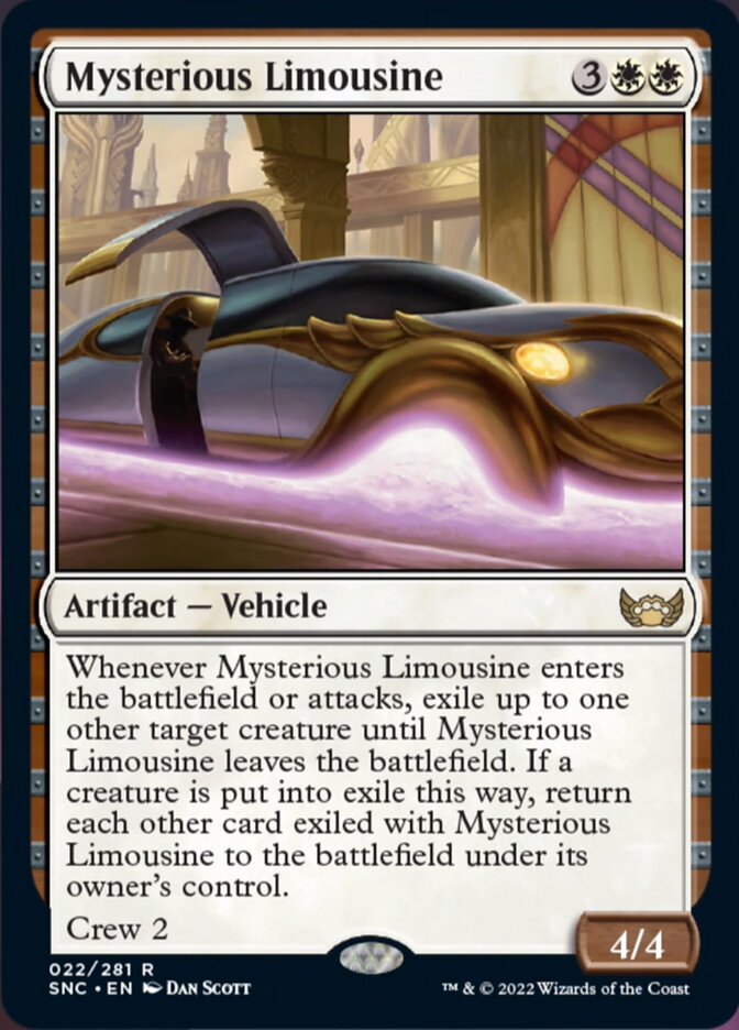 Mysterious Limousine [Streets of New Capenna] | Fandemonia Ltd