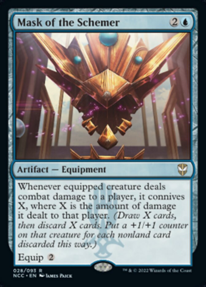 Mask of the Schemer [Streets of New Capenna Commander] | Fandemonia Ltd