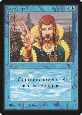 Counterspell [Limited Edition Beta] | Fandemonia Ltd
