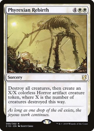 Phyrexian Rebirth [Commander 2019] | Fandemonia Ltd