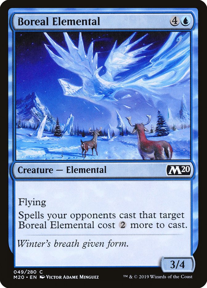 Boreal Elemental [Core Set 2020] | Fandemonia Ltd