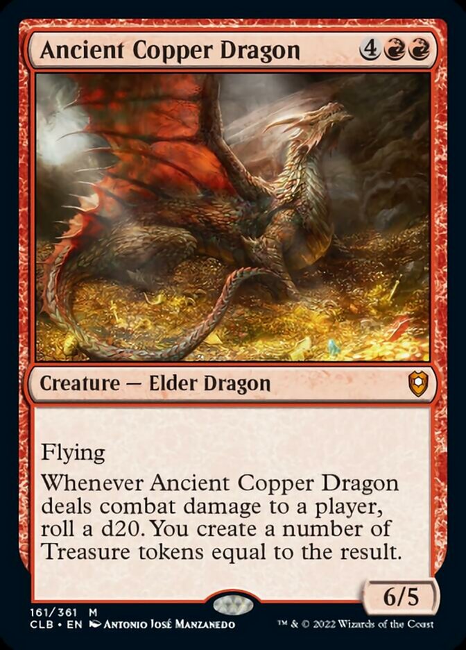 Ancient Copper Dragon [Commander Legends: Battle for Baldur's Gate] | Fandemonia Ltd
