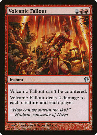Volcanic Fallout [Archenemy] | Fandemonia Ltd