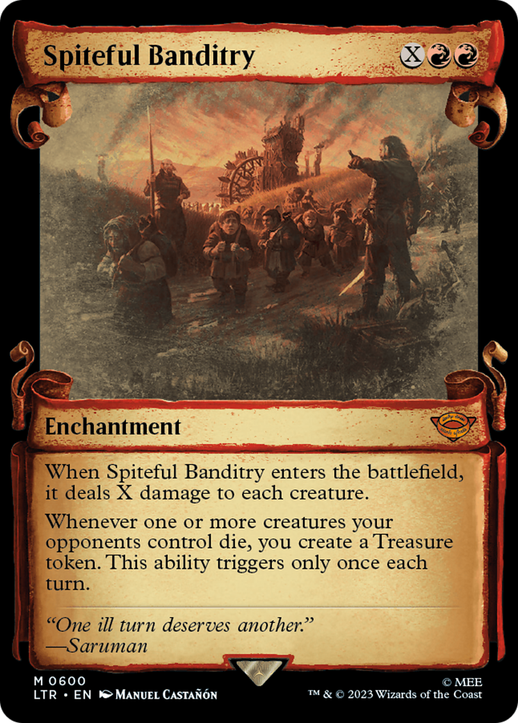Spiteful Banditry [The Lord of the Rings: Tales of Middle-Earth Showcase Scrolls] | Fandemonia Ltd