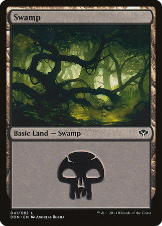 Swamp (41) [Duel Decks: Speed vs. Cunning] | Fandemonia Ltd