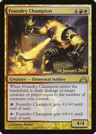 Foundry Champion [Gatecrash Promos] | Fandemonia Ltd