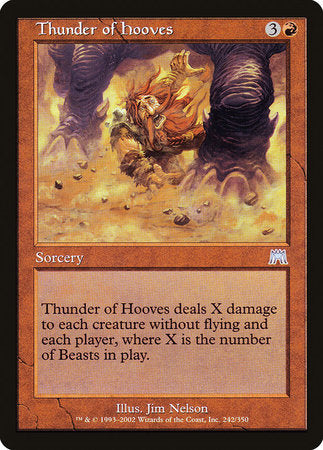 Thunder of Hooves [Onslaught] | Fandemonia Ltd