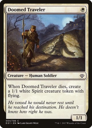 Doomed Traveler [Archenemy: Nicol Bolas] | Fandemonia Ltd