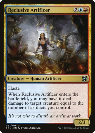 Reclusive Artificer [Duel Decks: Elves vs. Inventors] | Fandemonia Ltd