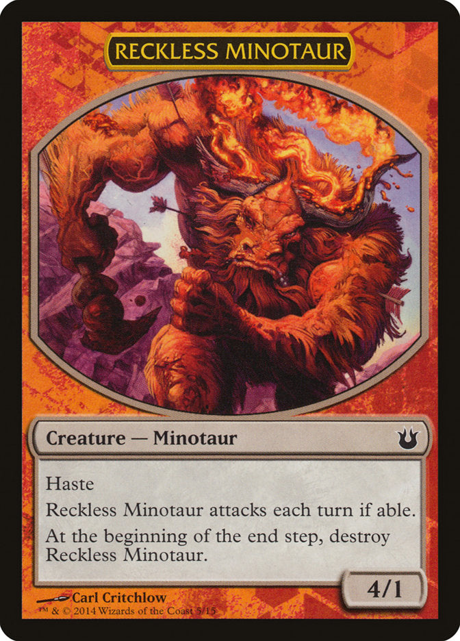 Reckless Minotaur [Hero's Path Promos] | Fandemonia Ltd