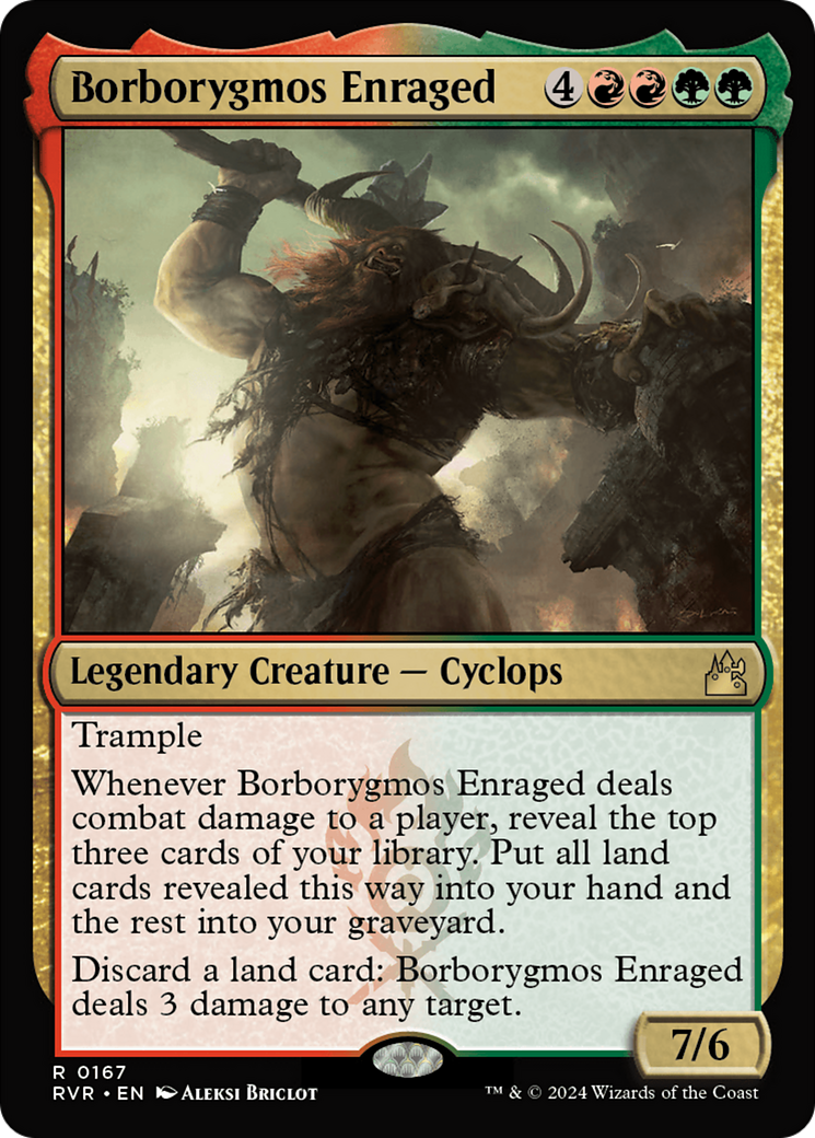 Borborygmos Enraged [Ravnica Remastered] | Fandemonia Ltd