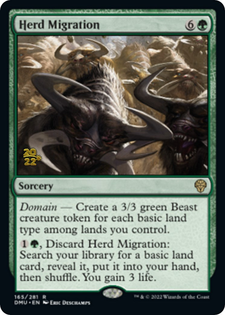 Herd Migration [Dominaria United Prerelease Promos] | Fandemonia Ltd